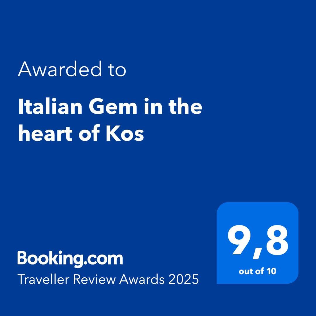 Italian Gem In The Heart Of Kos Appartement Buitenkant foto